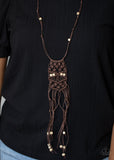 Macrame Majesty - Brown-paparazzi