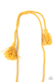 Look At MACRAME Now - Yellow- paparazzi